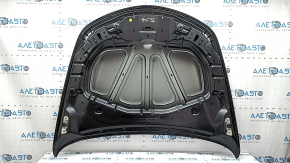 Alfa Romeo Stelvio 18-25 aluminum hood, black PXL, aluminum, dent