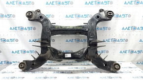 Ford Explorer 20-23 2.3T rear subframe has a cracked transmission silent block.