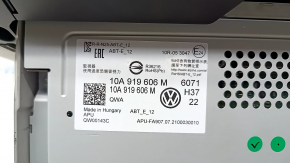 Volkswagen ID.4 21-22 12" navigation monitor with climate control, whitened screen, scuffs