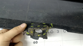 Left threshold of Jeep Renegade 15-23 structure, scratches, broken fasteners, crack