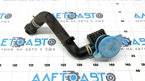 Alfa Romeo Stelvio 18-25 windshield washer reservoir neck with lid, without filter, cracked lid mount