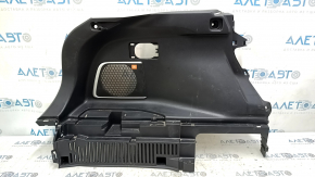 Left arch trim for Toyota Venza 21-24 black for JBL subwoofer, scratches, needs cleaning