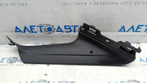 Left tailgate trim for Volkswagen ID.4 21-22, black, inside trim, scuffs