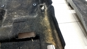 Front floor covering for Toyota Venza 21 - black, dry-cleanable