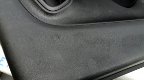 Jeep Renegade 15-22 TRH rear right door panel, black with black insert, black leather armrest, red speaker cover, with handle, scratches