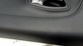 Jeep Renegade 15-22 TRH rear right door panel, black with black insert, black leather armrest, red speaker cover, with handle, scratches