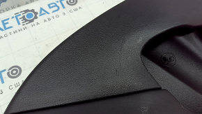 Jeep Renegade 15-22 TRH rear right door panel, black with black insert, black leather armrest, red speaker cover, with handle, scratches