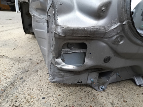 Jeep Compass 17-24 rear panel, 2 parts, silver, on the body, dented