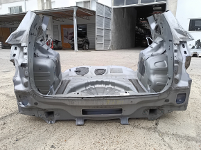 Jeep Compass 17-24 rear panel, 2 parts, silver, on the body, dented