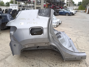 Jeep Compass 17-21 rear right quarter wing on the body, silver, bumpers
