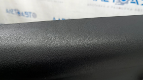 Jeep Renegade 15-19 TRH front left door panel, black with black insert, black leather armrest, red speaker cover, with handle, scratches