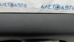 Jeep Renegade 15-19 TRH front left door panel, black with black insert, black leather armrest, red speaker cover, with handle, scratches