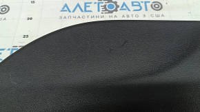 Front right door panel for a Jeep Renegade 15-19 TRH, black leather, black leather armrest with handle and trim, scratches