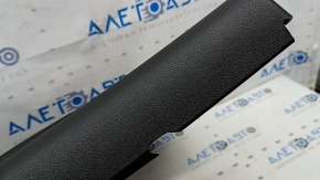 Front right door panel for a Jeep Renegade 15-19 TRH, black leather, black leather armrest with handle and trim, scratches