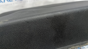 Front right door panel for a Jeep Renegade 15-19 TRH, black leather, black leather armrest with handle and trim, scratches