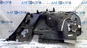 Left arch trim for Jeep Cherokee KL 19-23, black, under the electrical cover, scratches