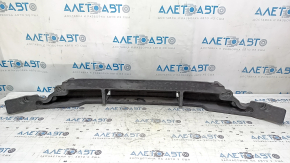 The front bumper upper absorber for Toyota Venza 21-24 is cracked and dented.