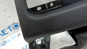 Ford Explorer 20-23 black, scratched dashboard with airbag