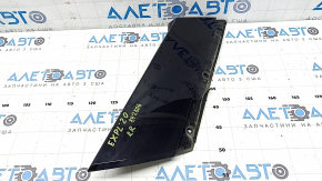 Rear right window molding for Ford Explorer 20-23, gloss black, scratches