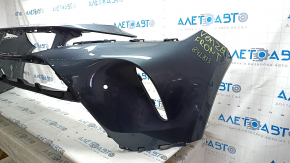 Bare front bumper for Toyota Venza 21-24 with parking sensors, Limited, XLE, graphite, scratches, spider web