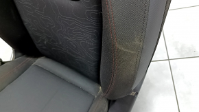 Jeep Renegade 15-17 driver's seat without airbag, manual, cloth, black, Trailhawk, for cleaning