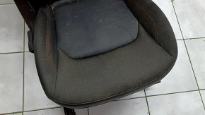 Jeep Renegade 15-17 passenger seat without airbag, manual, cloth, black, Trailhawk, for cleaning