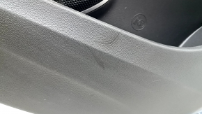 Alfa Romeo Stelvio 18-25 rear right door panel, black with red leather, with wood insert, with handle, scratches