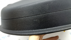 Alfa Romeo Stelvio 18-25 rear right door panel, black with red leather, with wood insert, with handle, scratches
