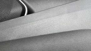 Alfa Romeo Stelvio 18-25 front right door panel, black with red leather, with wood insert, with handle, scratches