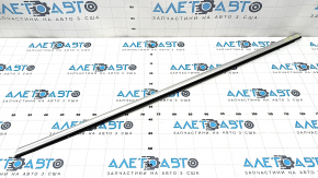 Door-glass molding, central front left, Alfa Romeo Stelvio 18-22, matte chrome