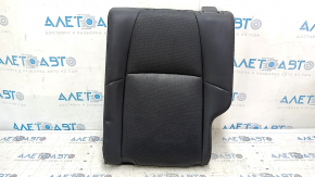 Rear row of seats, upper left part, Toyota Venza 21-24, black leather XLE, dented leather, scratches, needs cleaning