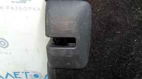 Rear row of seats, upper left part, Toyota Venza 21-24, black leather XLE, dented leather, scratches, needs cleaning
