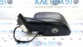 Left side mirror assembly for Jeep Cherokee KL 14-23, 7+7 pins, BSM, heated, backlit, turn signal, graphite
