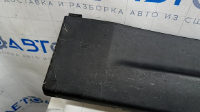 Right threshold of Alfa Romeo Stelvio 18-22 structure, scratches, broken fasteners, broken fastener