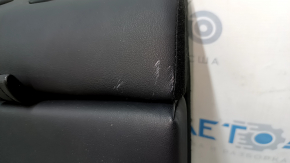 Rear row of seats, upper right part, Toyota Venza 21-24, black leather XLE, perforated, with belt and armrest, scratches, needs cleaning
