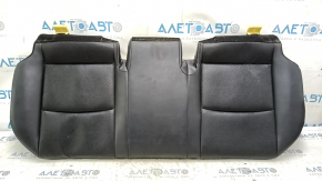 Rear row of seats, lower part of Toyota Venza 21-24, black leather XLE, perforated, for cleaning