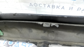 Bare rear bumper for Toyota Venza 21-24 with parking sensors, Limited, XLE, graphite, scratches, missing fragment, broken mount