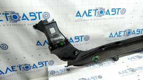 Bare rear bumper for Toyota Venza 21-24 with parking sensors, Limited, XLE, graphite, scratches, missing fragment, broken mount