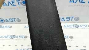 Front left door sill plate for Alfa Romeo Stelvio 18-25, black, crack in mounting, scratches