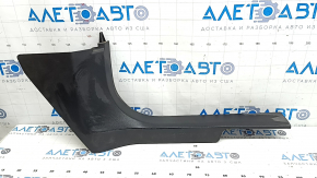 Alfa Romeo Stelvio 18-25 front right door sill trim, black, crack in fastening, scratches