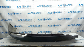 Toyota Venza 21-24 rear bumper lip structure, broken fasteners, scratches, missing fragment
