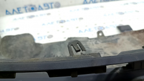 Toyota Venza 21-24 rear bumper lip structure, broken fasteners, scratches, missing fragment