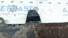 Toyota Venza 21-24 rear bumper lip structure, broken fasteners, scratches, missing fragment