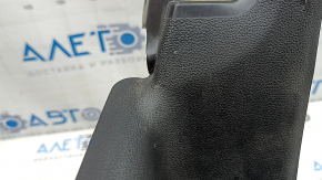 Alfa Romeo Stelvio 18-20 rear left door sill trim, black, crack, crack in fastening, broken fastenings, scratches