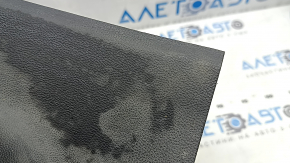 Alfa Romeo Stelvio 18-20 rear left door sill trim, black, crack, crack in fastening, broken fastenings, scratches