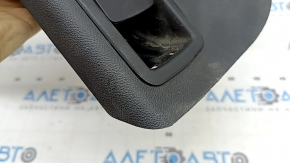 Alfa Romeo Stelvio 18-20 rear left door sill trim, black, crack, crack in fastening, broken fastenings, scratches