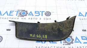 Jeep Cherokee KL 19-23 right front bumper mudguard is worn