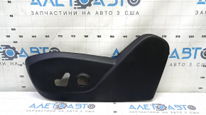 Left side driver's seat trim for Jeep Cherokee KL 16-23, black, electrically powered, scratched