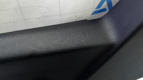 Left side driver's seat trim for Jeep Cherokee KL 16-23, black, electrically powered, scratched