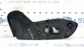 Left side driver's seat trim for Jeep Cherokee KL 16-23, black, electrically powered, scratched